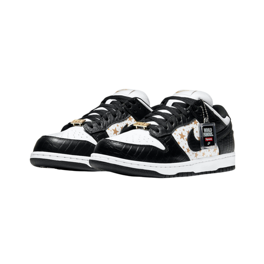 Supreme x Nike SB Dunk Low Stars Black