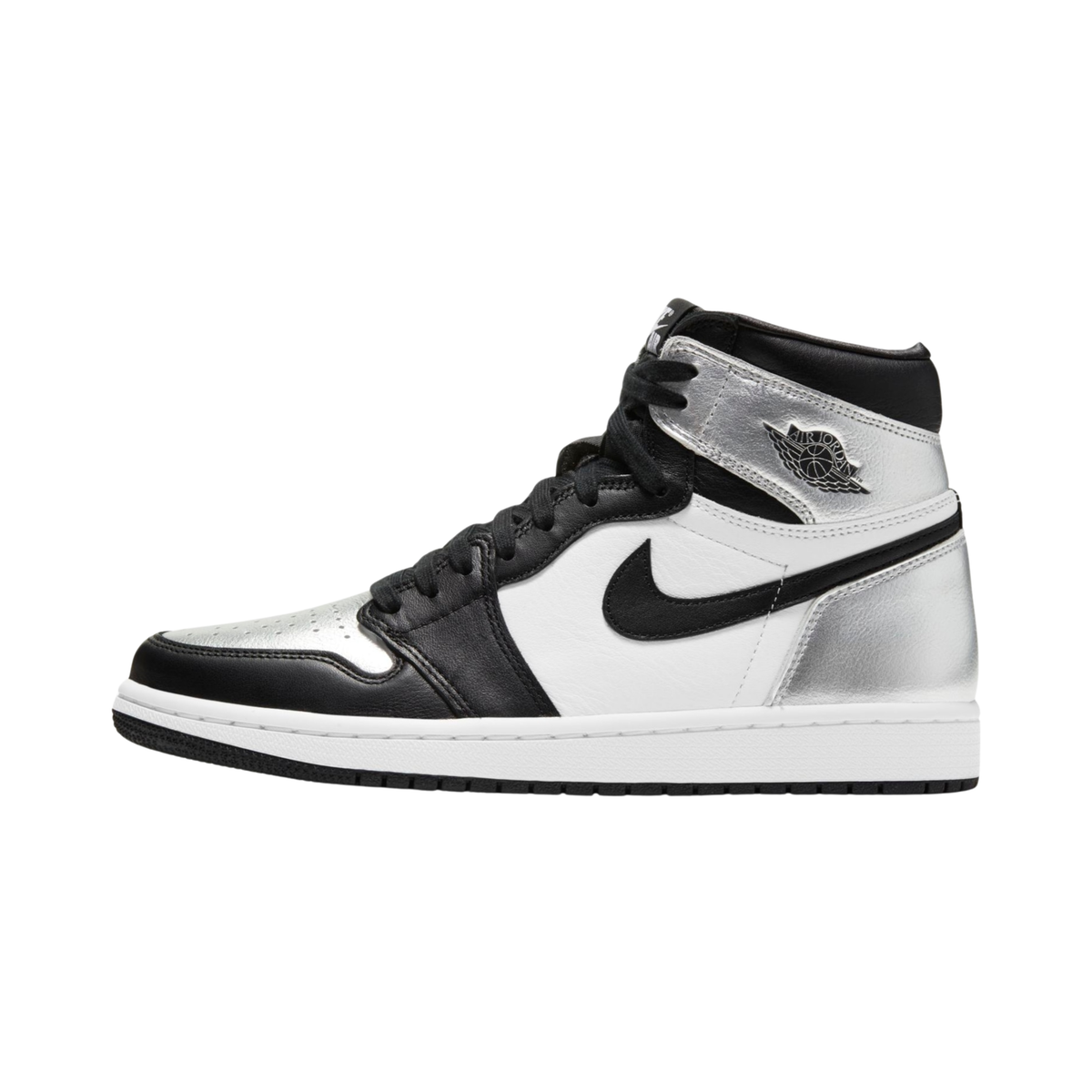 Nike Air Jordan 1 Retro High Silver Toe