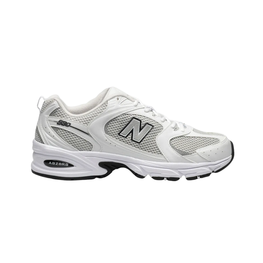 New Balance 530 White Silver Navy