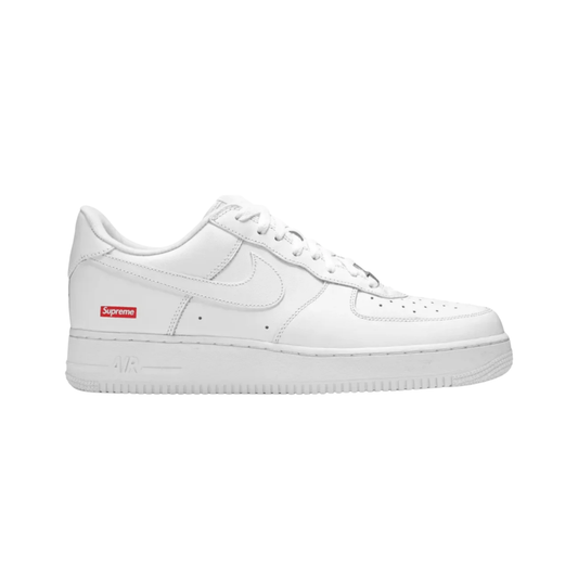 Supreme x Nike Air Force 1 Low Box Logo White
