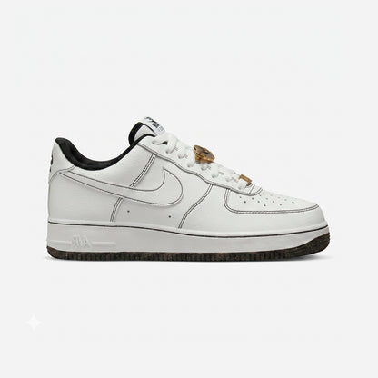 Nike Air Force 1 Low ‘07 LV8 Black Stitch White
