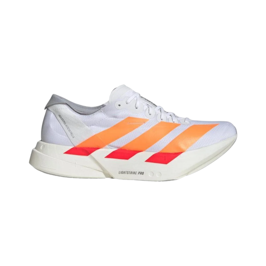 Adidas Adizero Adios Pro 4 Cloud White Lucid Orange Lucid Red