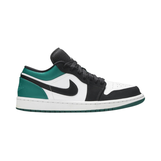 Nike Air Jordan 1 Low White Black Mystic Green