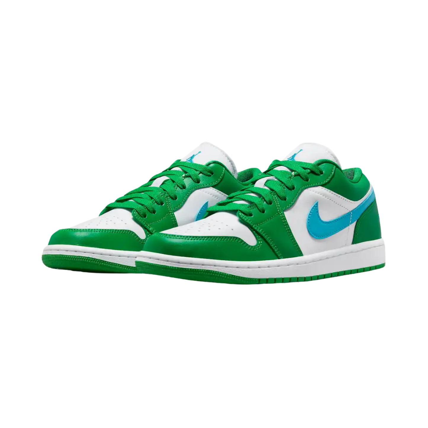 Nike Air Jordan 1 Low Lucky Green Aquatone