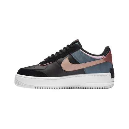 Nike Air Force 1 Shadow Black Light Arctic Pink Claystone Red
