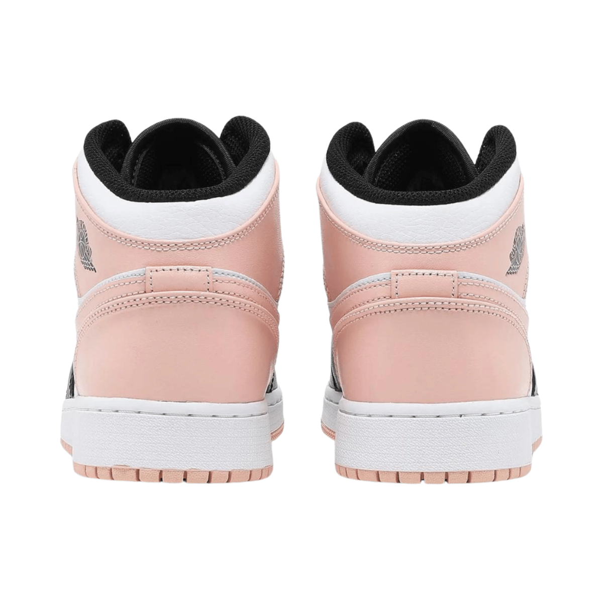 Nike Air Jordan 1 Mid Arctic Orange Black Toe