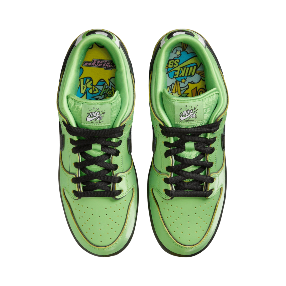 The Powerpuff Girls x Nike SB Dunk Low Buttercup