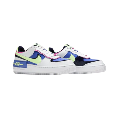 Nike Air Force 1 Shadow Barely Volt Sapphire