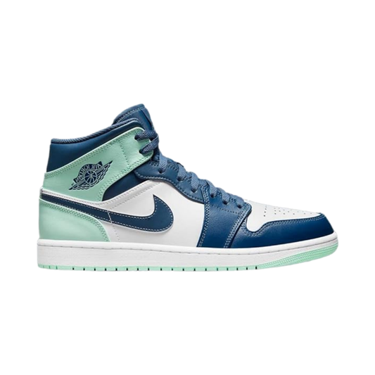 Nike Air Jordan 1 Mid Mystic Navy Mint Foam