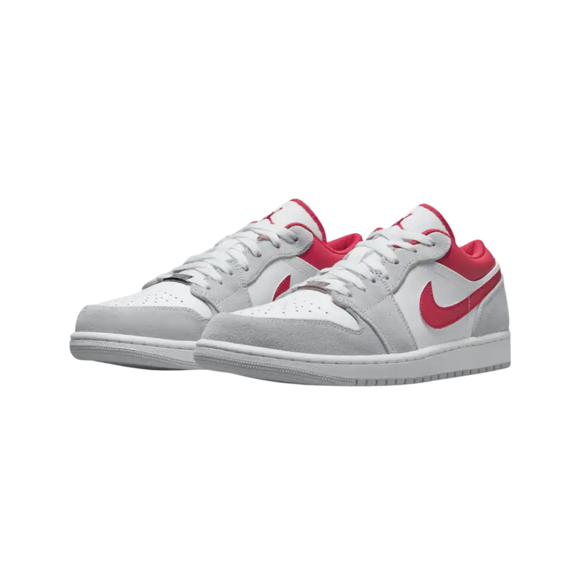 Nike Air Jordan 1 Low SE Light Smoke Grey Gym Red