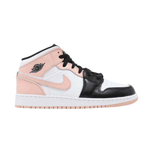 Nike Air Jordan 1 Mid Arctic Orange Black Toe