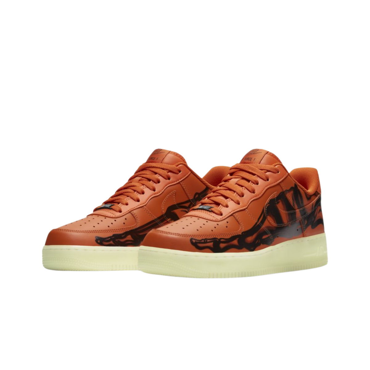 Nike Air Force 1 Skeleton Orange