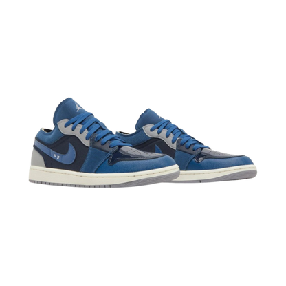 Nike Air Jordan 1 Low SE Craft Obsidian French Blue Ashen Slate White