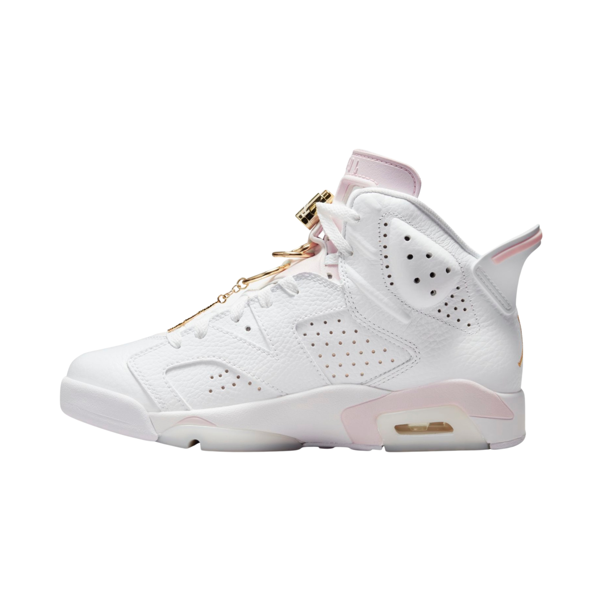 Jordan 6 Gold Hoops