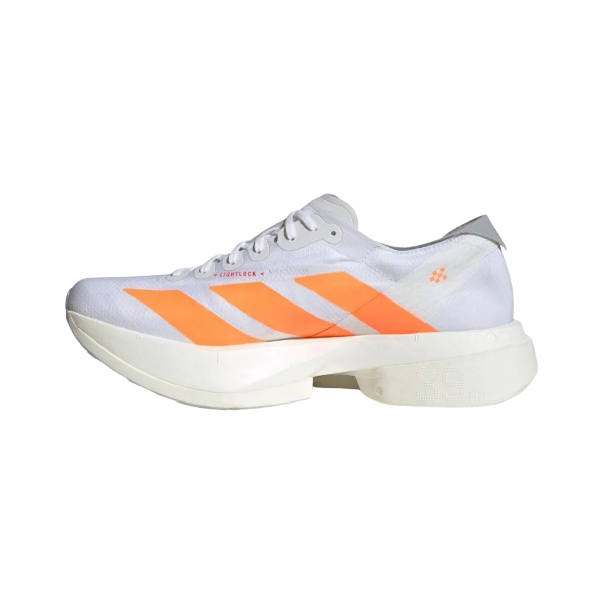 Adidas Adizero Adios Pro 4 Cloud White Lucid Orange Lucid Red