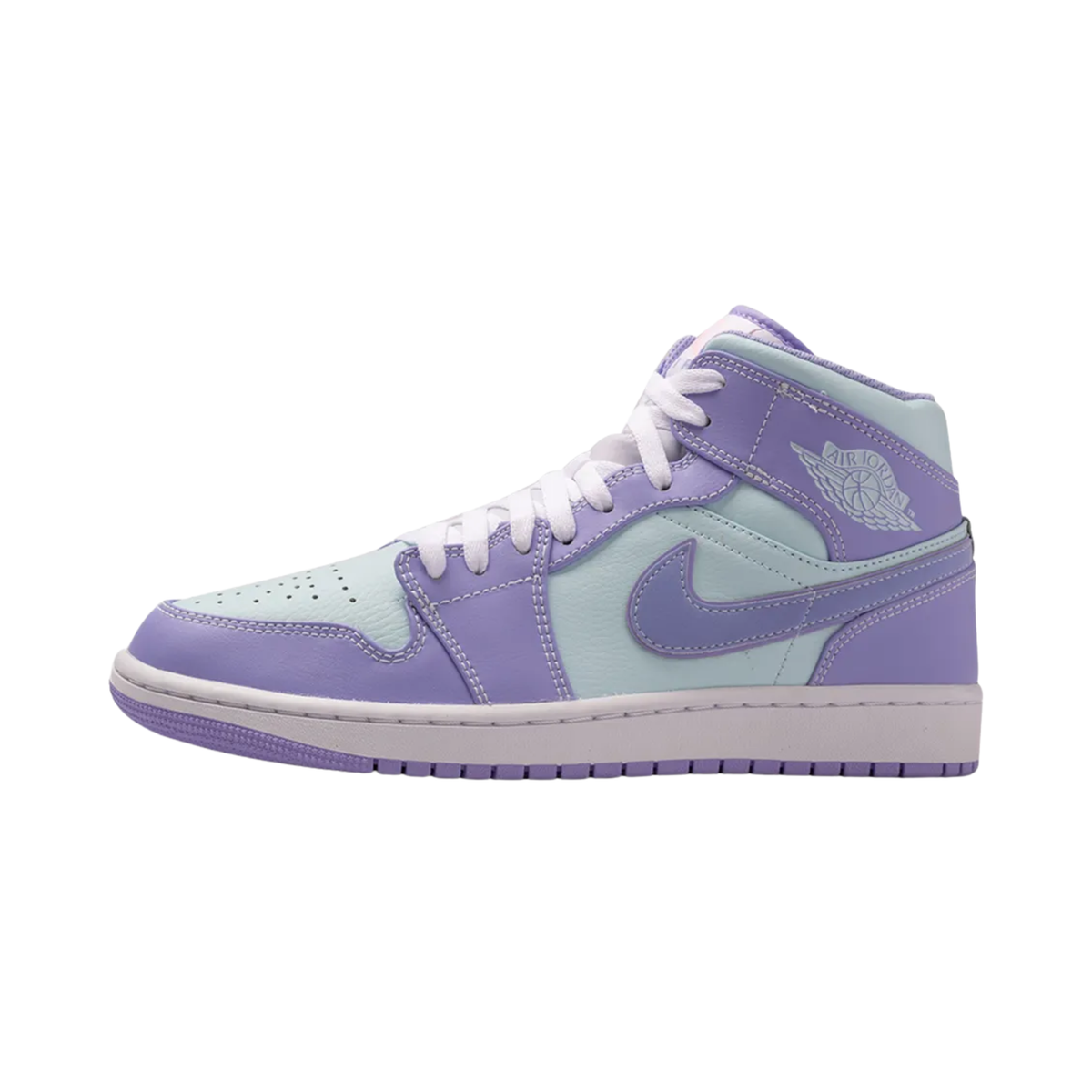Nike Air Jordan 1 Mid Purple Aqua