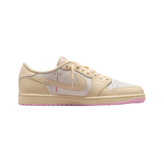 Air Jordan 1 Low x Travis Scott Muslin and Shy Pink