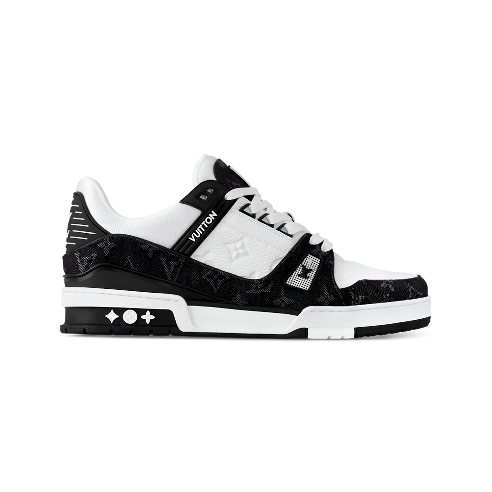Louis Vuitton Trainer Black and White