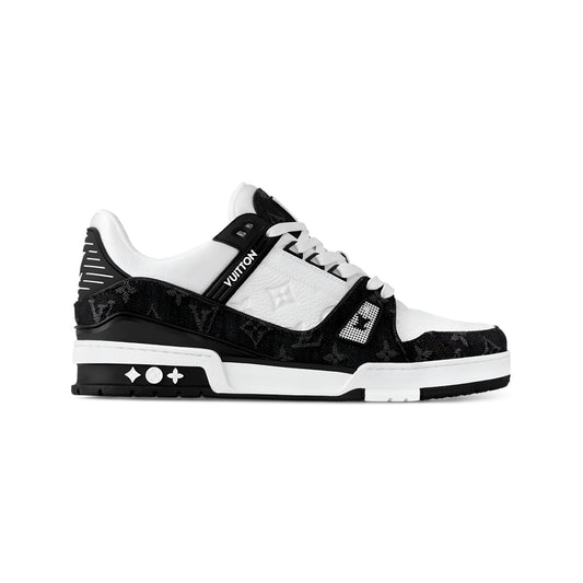 Louis Vuitton Trainer Black and White