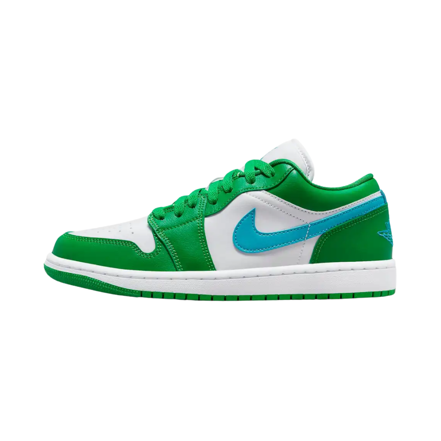 Nike Air Jordan 1 Low Lucky Green Aquatone