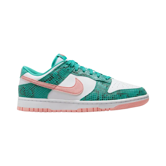 Nike Dunk Low Washed Teal Snakeskin