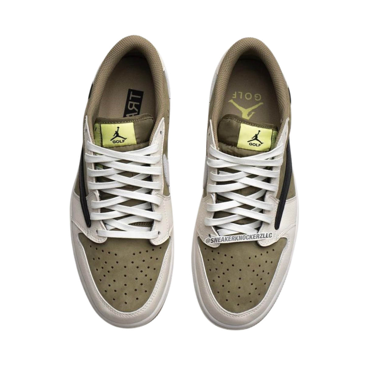Travis Scott x Nike Air Jordan 1 Low Golf Neutral Olive