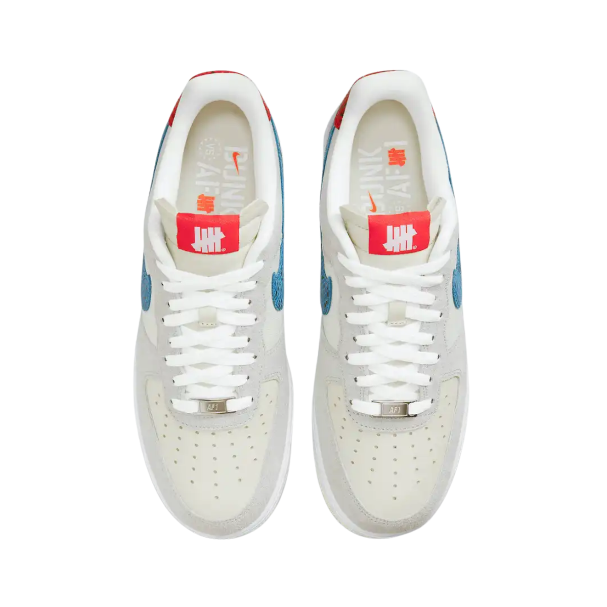 Nike Air Force 1 Low SP Undefeated 5 On It Dunk vs. AF1