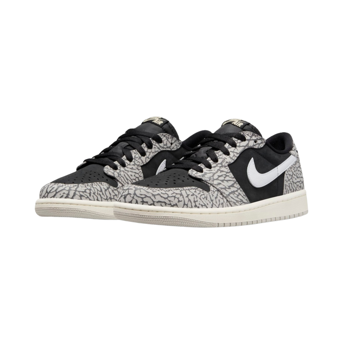 Nike Air Jordan 1 Retro Low Black Cement