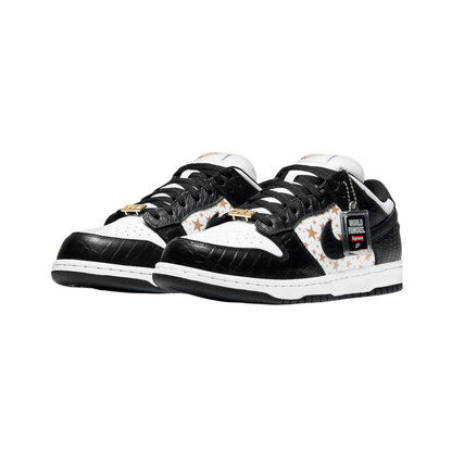 Supreme x Nike SB Dunk Low Stars Black