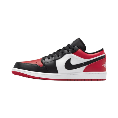 Nike Air Jordan 1 Low Bred Toe Red