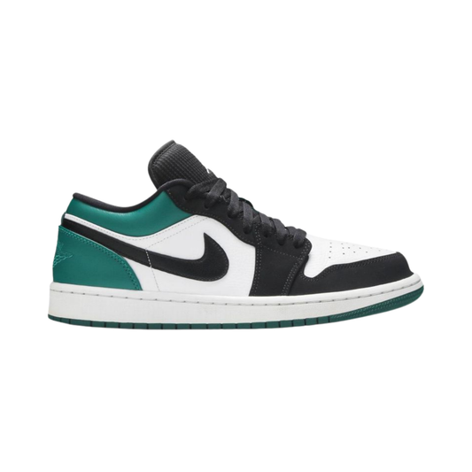 Nike Air Jordan 1 Low White Black Mystic Green