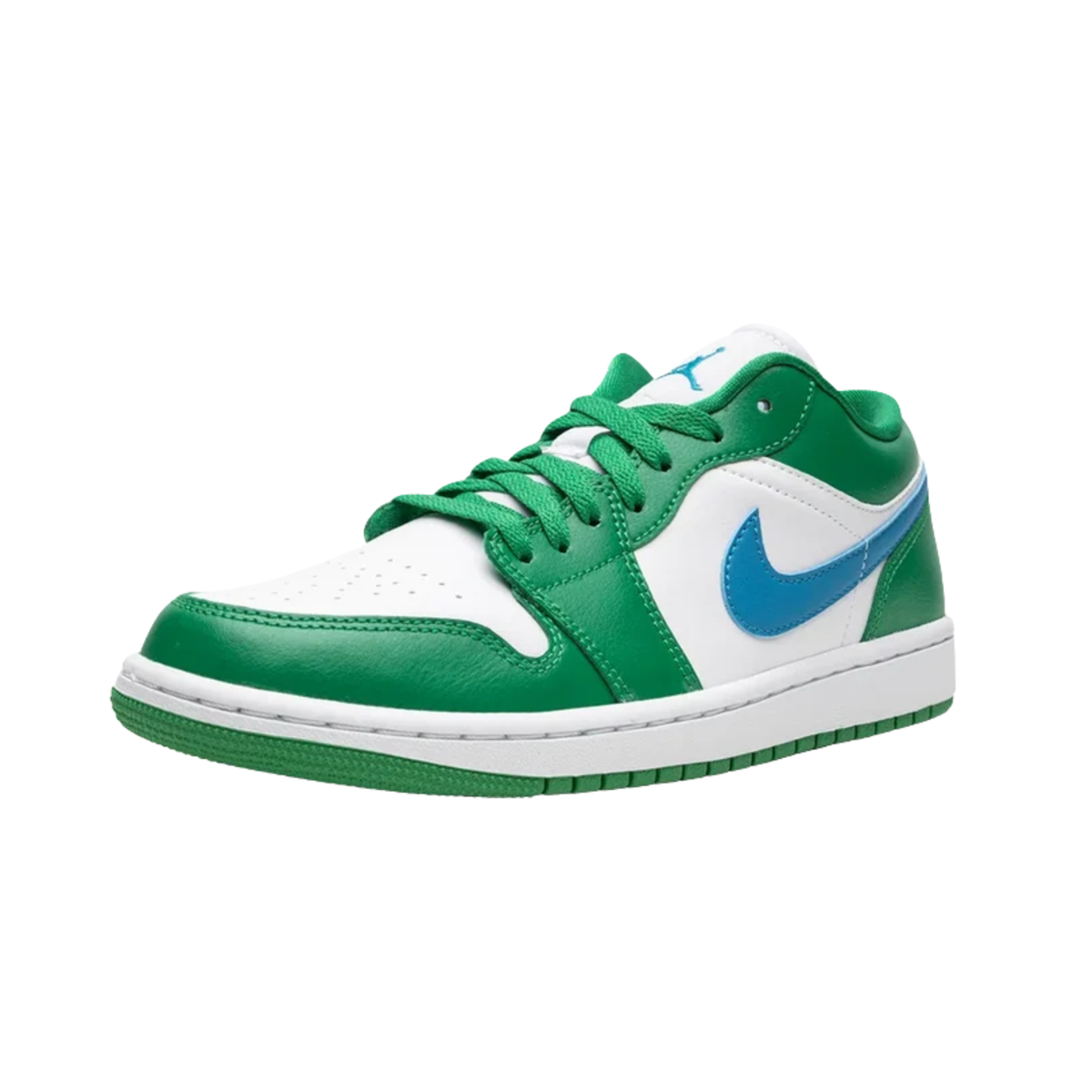 Nike Air Jordan 1 Low Lucky Green Aquatone
