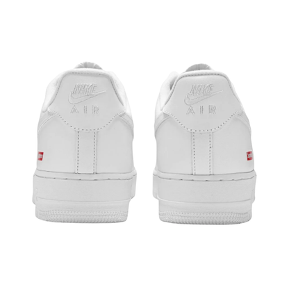 Supreme x Nike Air Force 1 Low Box Logo White