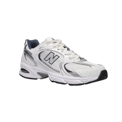 New Balance 530 White Silver Navy