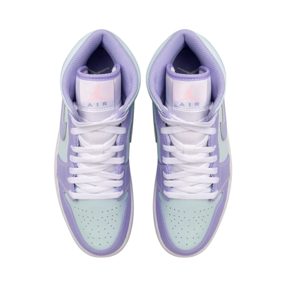 Nike Air Jordan 1 Mid Purple Aqua
