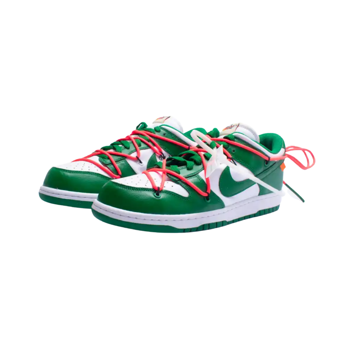 Off-White x Nike Dunk Pine Green
