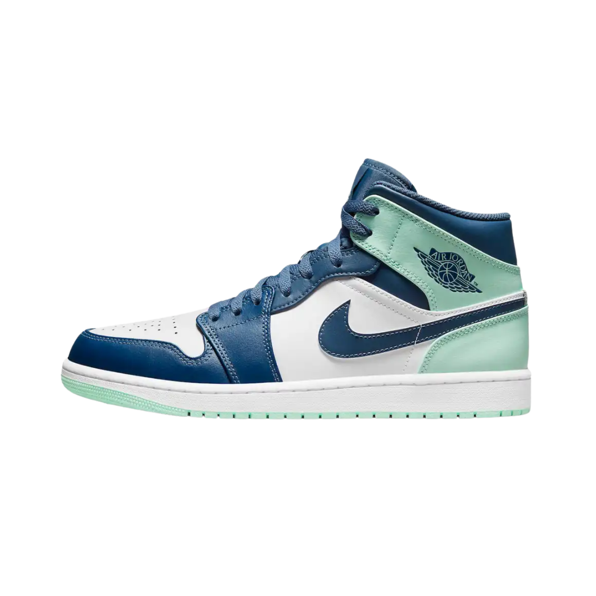 Nike Air Jordan 1 Mid Mystic Navy Mint Foam
