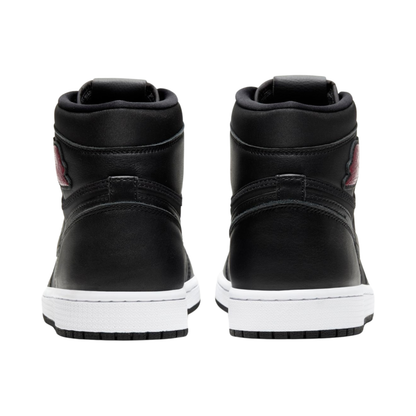 Nike Air Jordan 1 Retro High Black Satin Gym Red