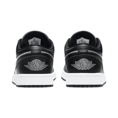 Nike Air Jordan 1 Low Black Metallic Silver