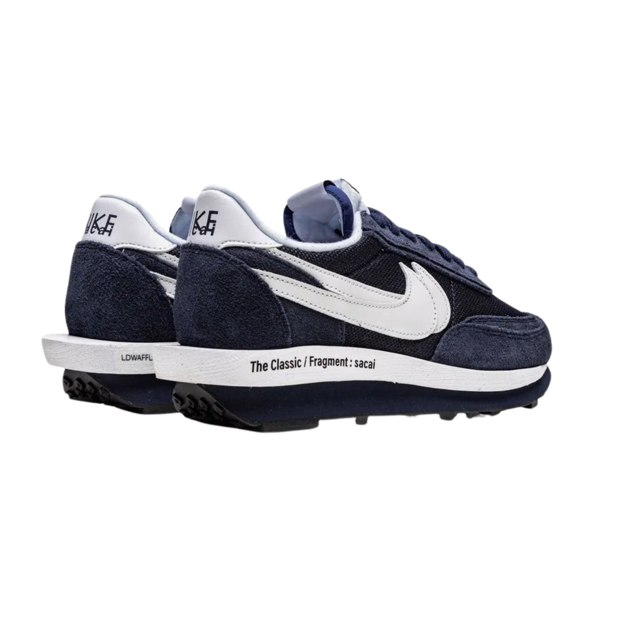 Fragment Design x sacai x Nike LDV Waffle Blackened Blue