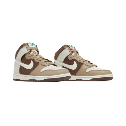 Nike Dunk High Light Chocolate