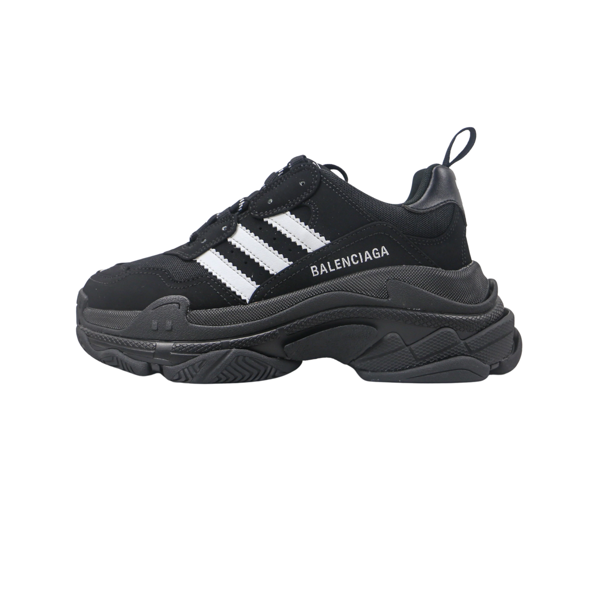 Balenciaga X Adidas Black White