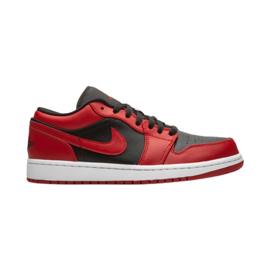 Nike Air Jordan 1 Low Bred Toe Red