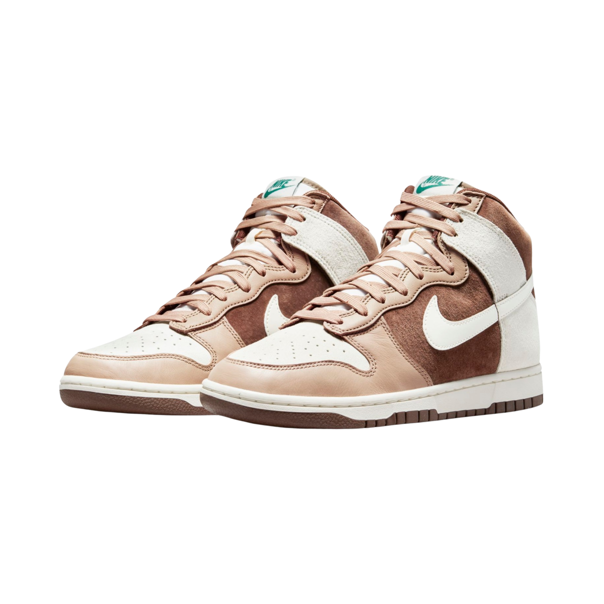 Nike Dunk High Light Chocolate