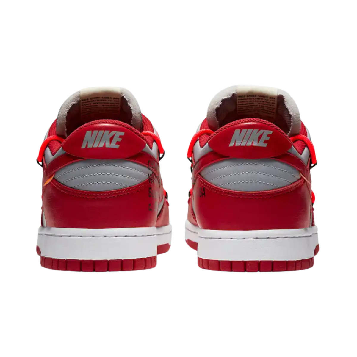 Off-White x Nike Dunk University Red