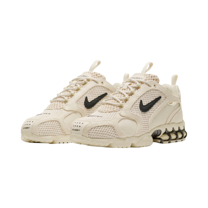 Stüssy x Nike Air Zoom Spiridon Caged Fossil