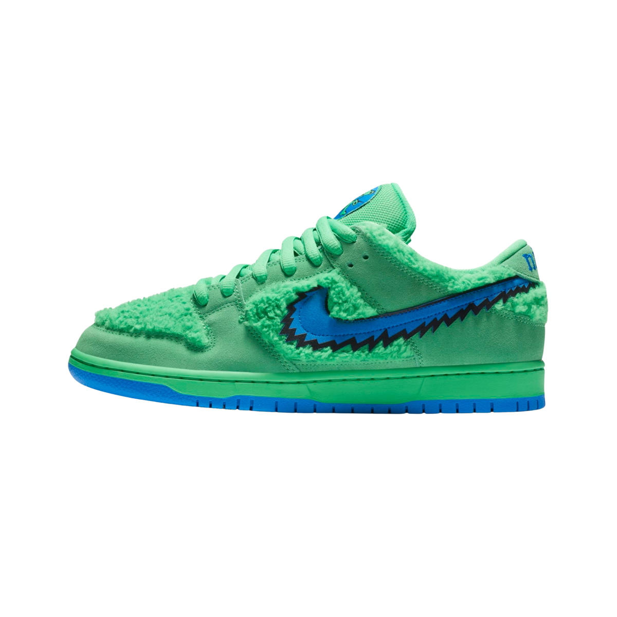 SB Dunk Low Pro x Grateful Dead Bears Green
