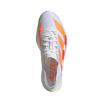 Adidas Adizero Adios Pro 4 Cloud White Lucid Orange Lucid Red