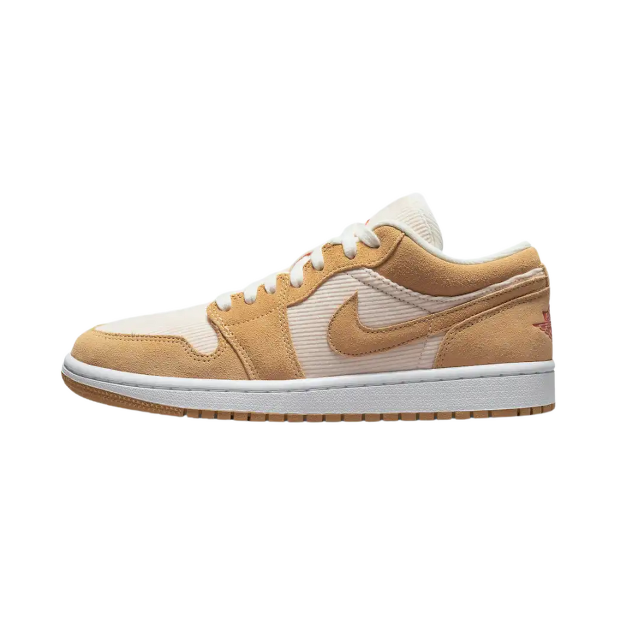 Nike Air Jordan 1 Low SE Twine Orange Quartz Corduroy