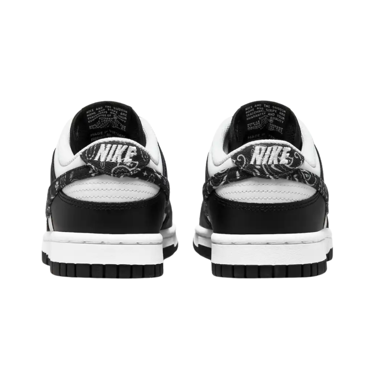 Nike Dunk Low Black Paisley